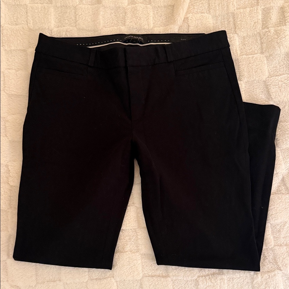 Banana Republic The Sloan Black Dress Pants
